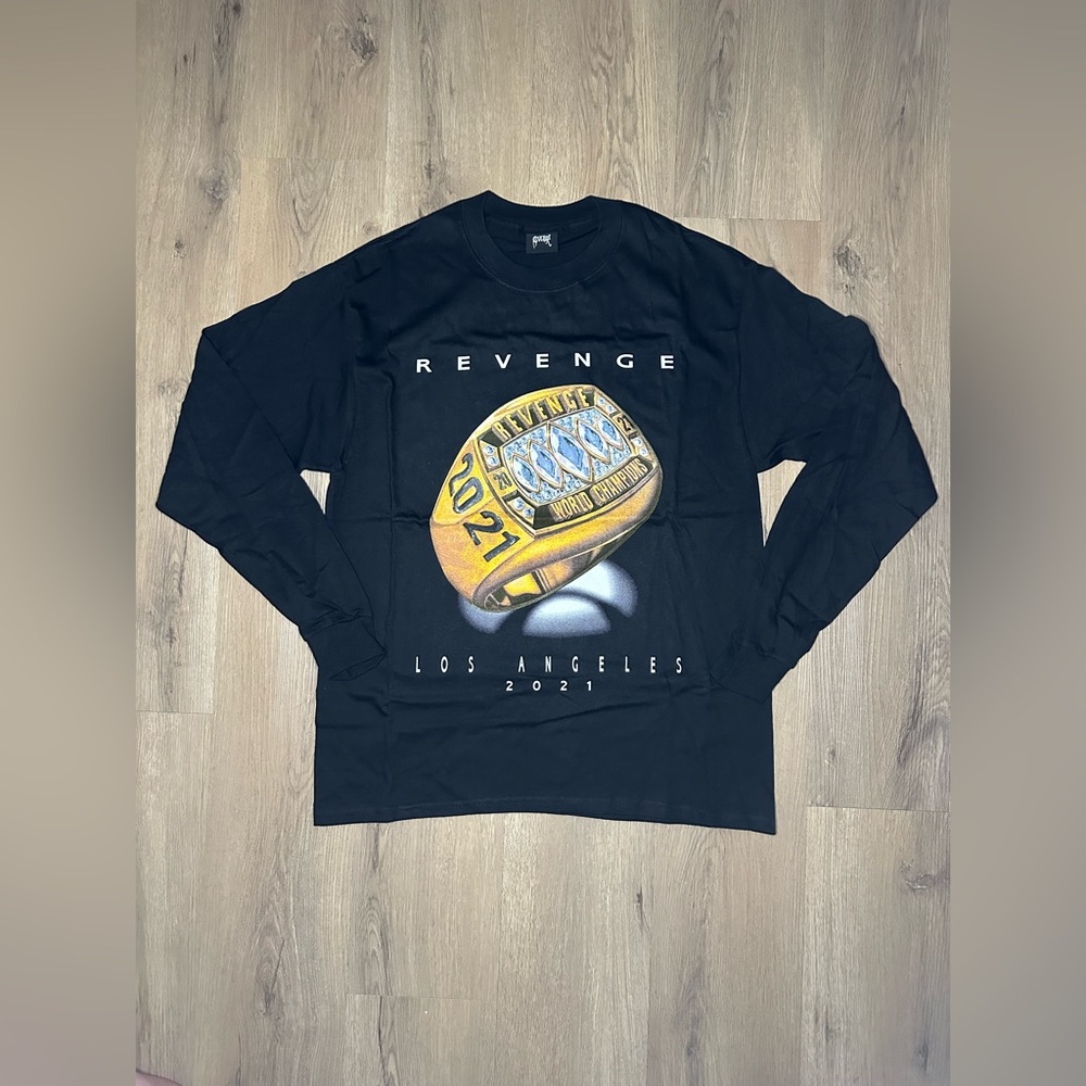 Revenge Ring ‘Black’ Long sleeve T-shirt